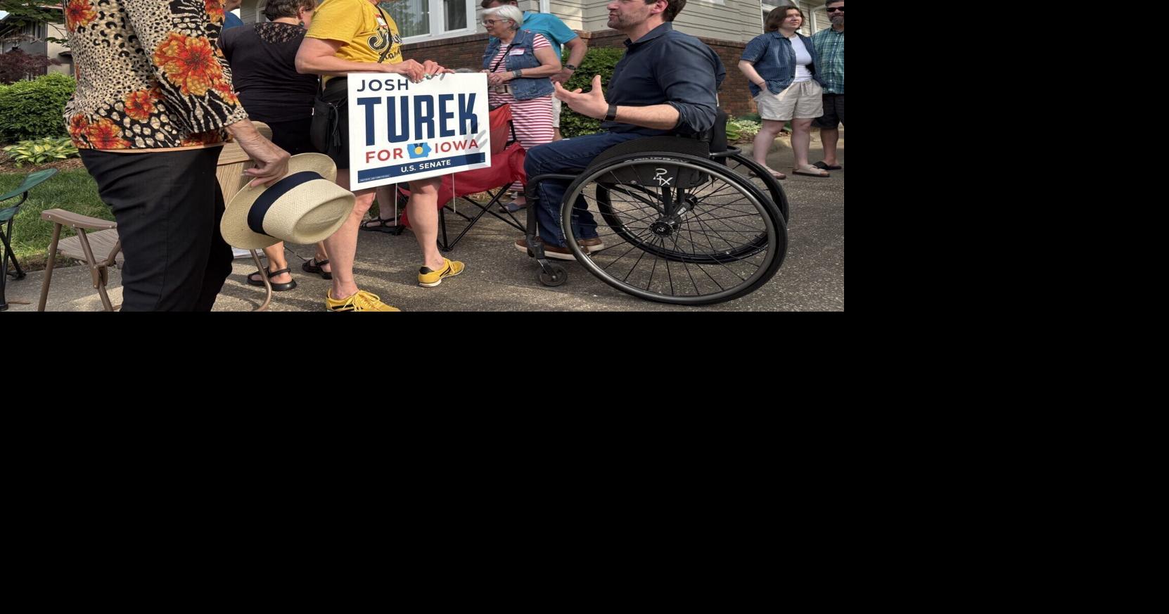 Turek wins Democratic nomination for Iowa U.S. Senate seat, setting up showdown with Hinson