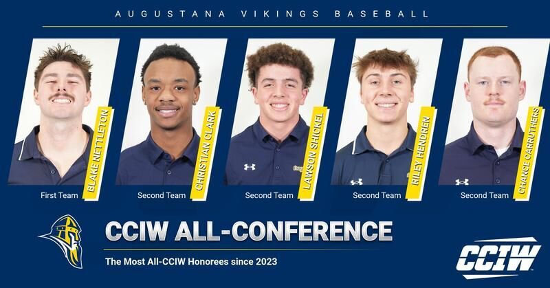 Five Vikings named to CCIW All-Conference Team