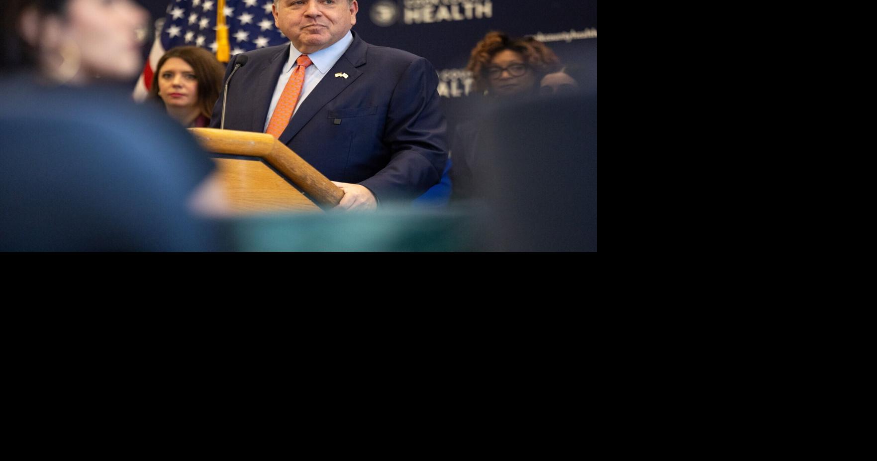Pritzker: Illinois housing plan likely waits but Bears stadium and data center bills alive