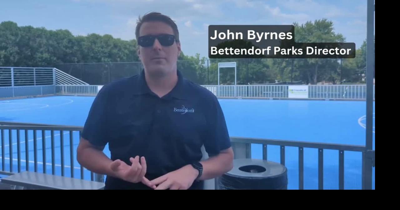 John Byrnes, of Bettendorf Parks and Recreation, talks about vandalism in parks