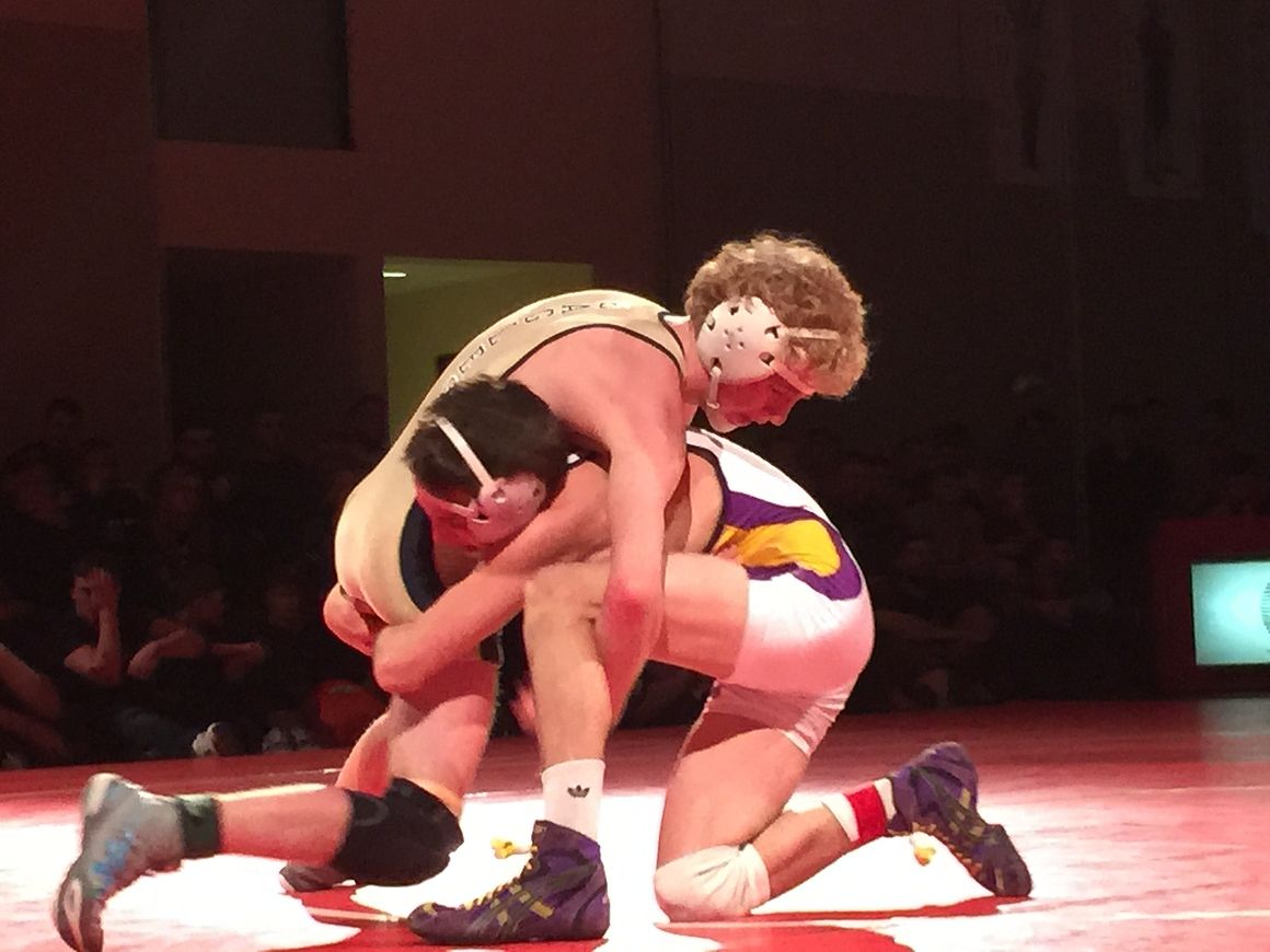 Spengler, Shoup capture 1A sectional wrestling titles