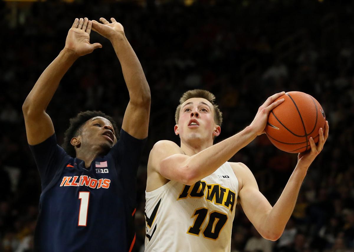 Records Galore For Iowa Hawkeyes In Romp Over Illini Basketball