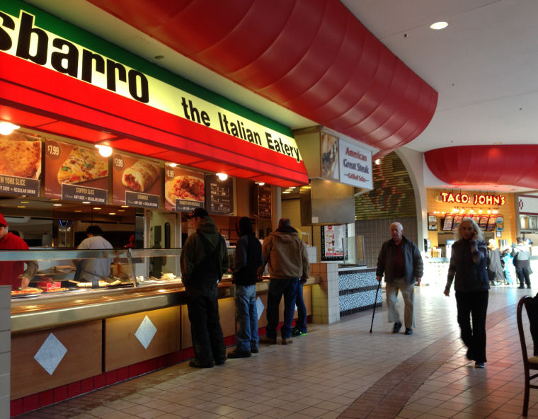 Northpark Mall - Davenport, Iowa - Food Court, I think this…