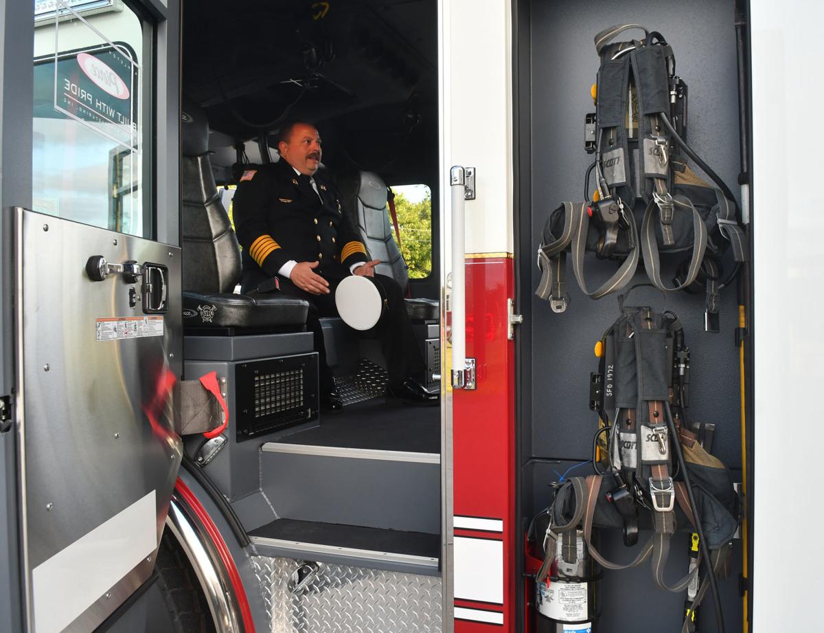 Silvis Fire Department new Pierce Enforcer Pumper