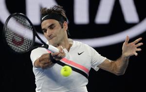 Federer in record 7th Aussie Open final after Chung retires