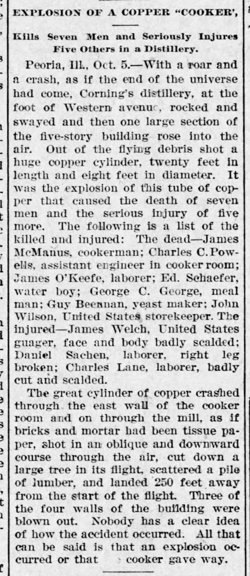The Dispatch (Moline, Illinois) 5 Oct 1903 p. 3, col. 4.
