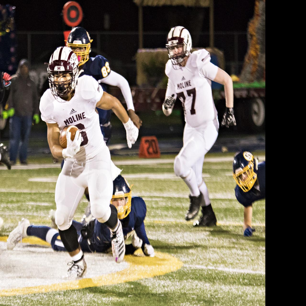 Sterling Explodes To Beat Moline Football Qconline Com