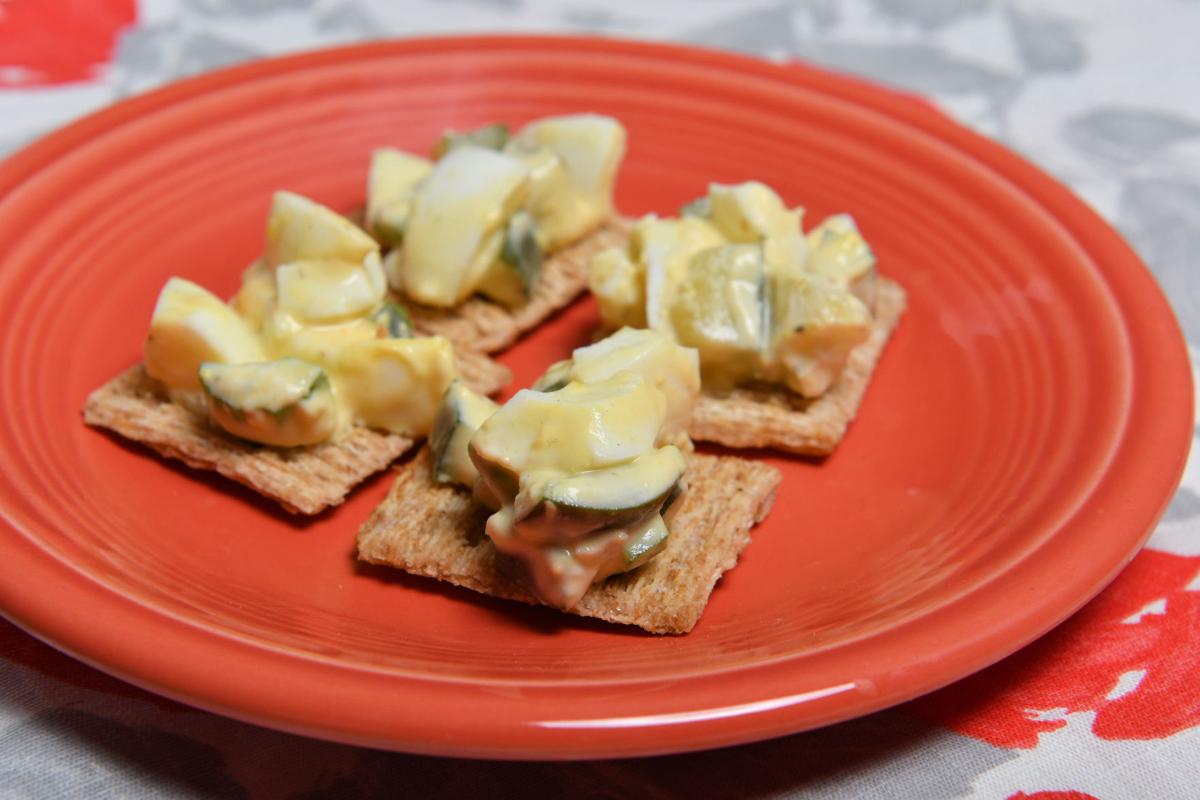 Easter Egg Salad Leftover Easter Eggs Star In This Eggcellent Dish Radish Magazine Healthy Living From The Ground Up Quad Cities Illinois And Iowa Qconline Com