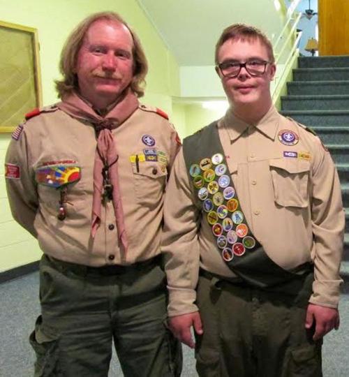 Down Syndrome Doesn T Deter Lohman S Eagle Scout Quest South Of 20 Qconline Com