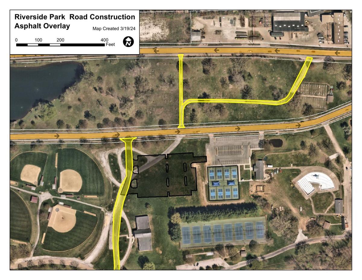 Victoria Riverside Park Map Riverside Park phase two parking to begin Monday for construction