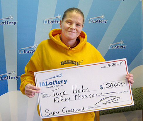 Hahn wins $50,000 in scratch off game