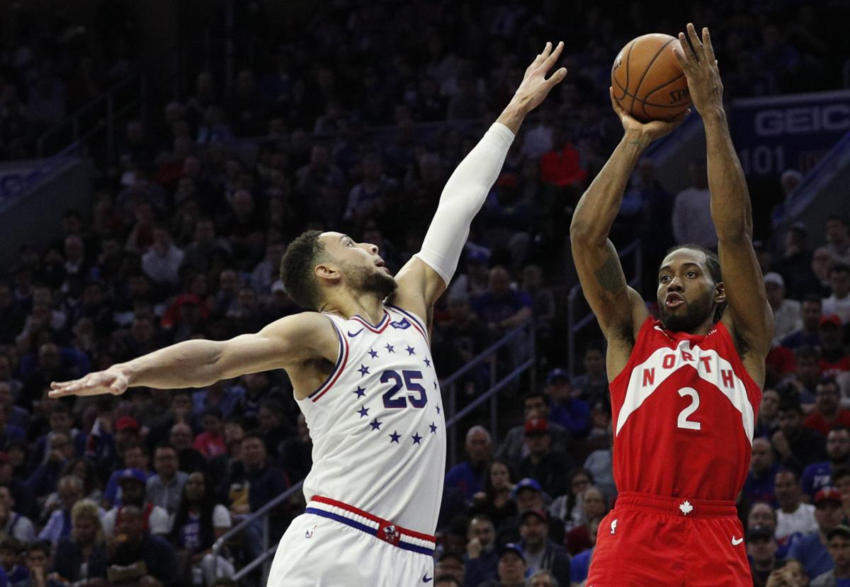 Kawhi Leonard Scores 39 As Raptors Beat Sixers 101 96 To Tie