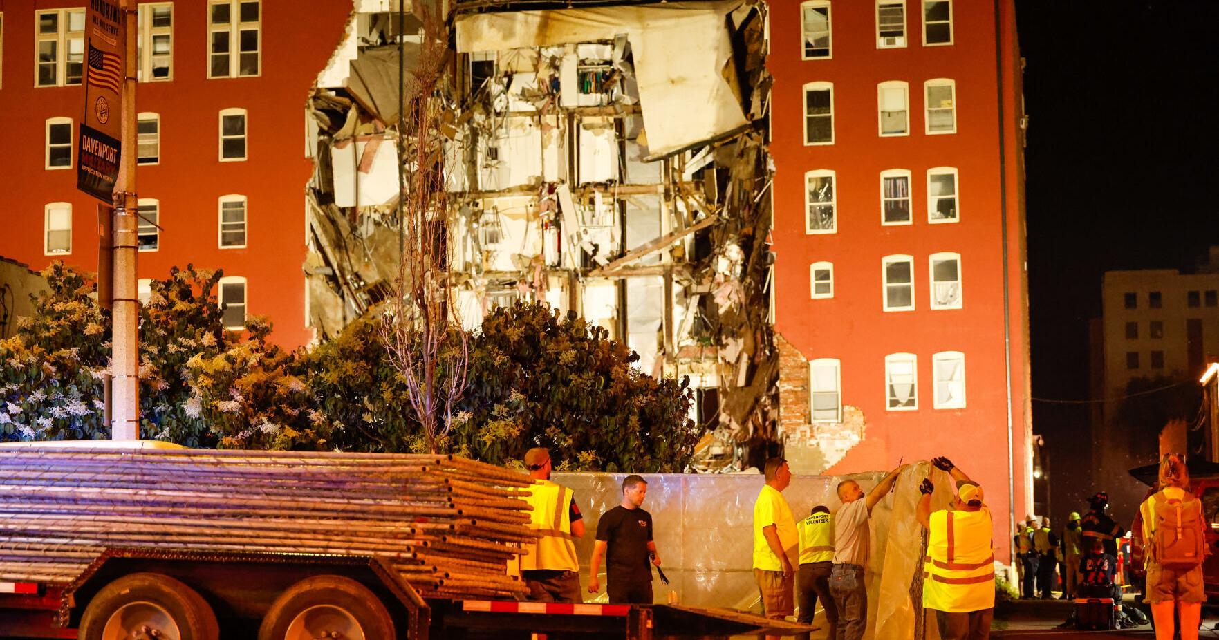 Tenant of The Davenport says in lawsuit he was "thrown around" during building collapse - Vimarsana News