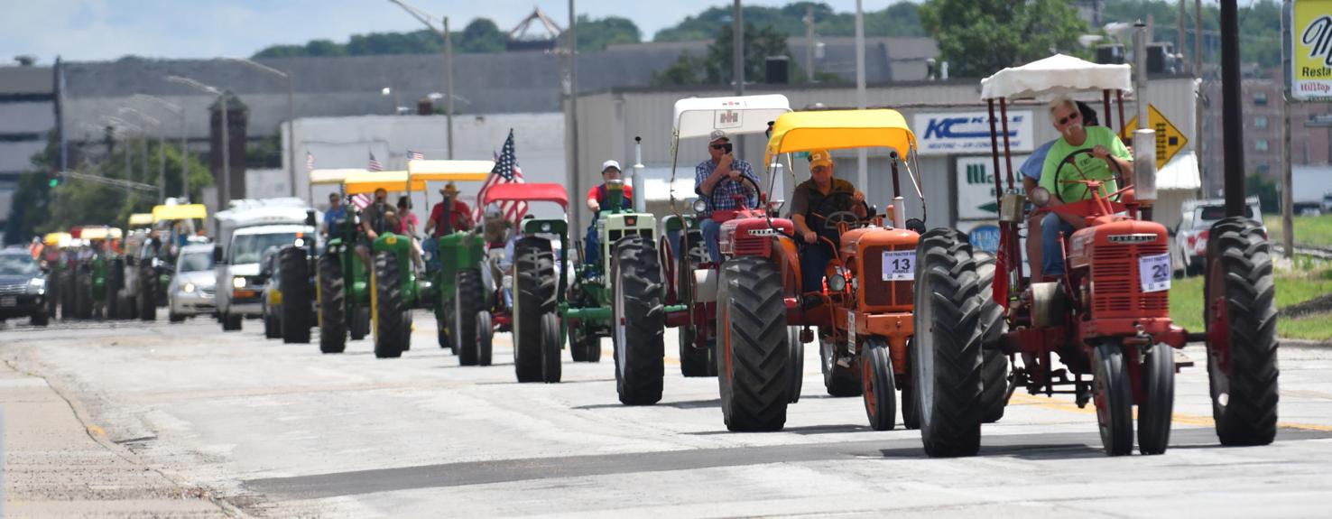 WHO Radio Tractor Ride
