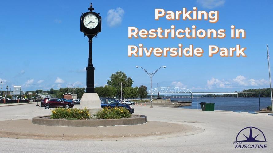 Riverside Park small parking lot closed June 25 for special event