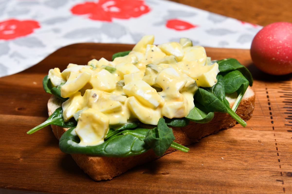 Easter Egg Salad Leftover Easter Eggs Star In This Eggcellent Dish Radish Magazine Healthy Living From The Ground Up Quad Cities Illinois And Iowa Qconline Com