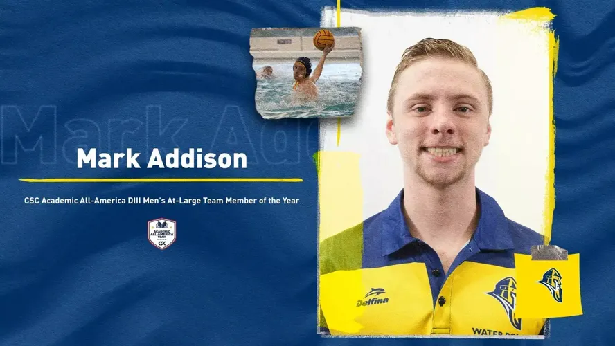 Mark Addison named CSC Academic All-America NCAA Division III Men's At-Large Team Member of the Year