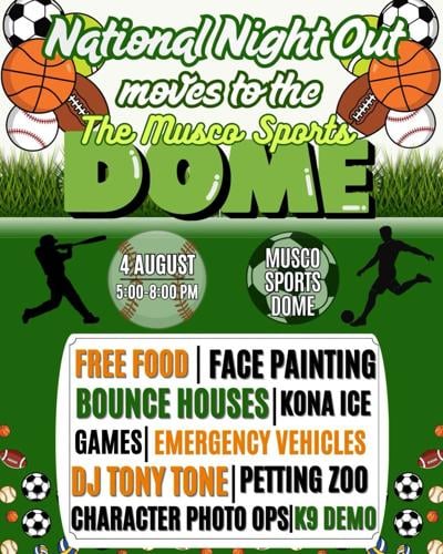 Musco Sports Center to host National Night Out festivities