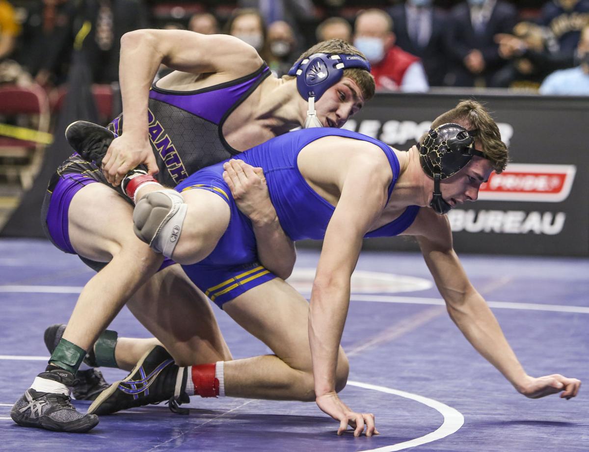 Photos Finals at 2021 IHSAA State Wrestling Tournament Sports