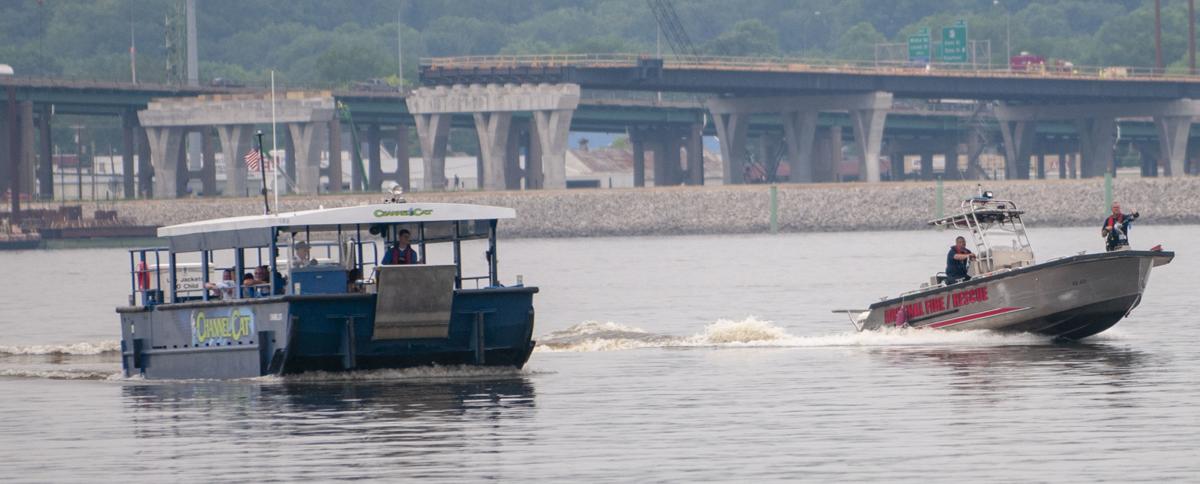 Channel Cat Water Taxi Gets Stuck On Wing Dam Local News