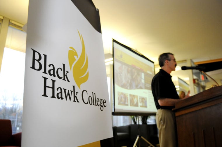 Black Hawk College unveils first new logo in 20 years