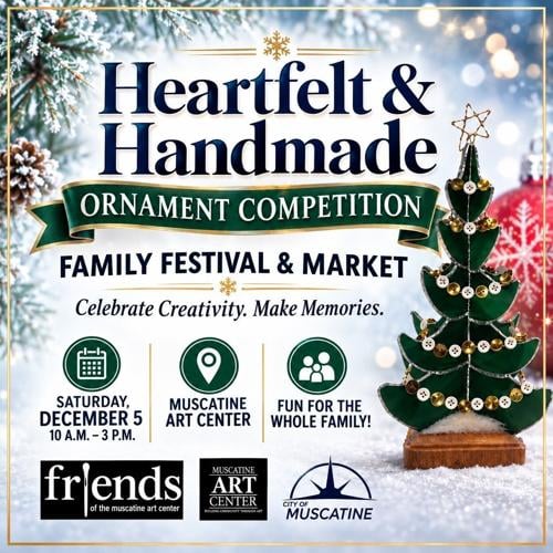 Annual Ornament competition brings seasonal creativity to Muscatine