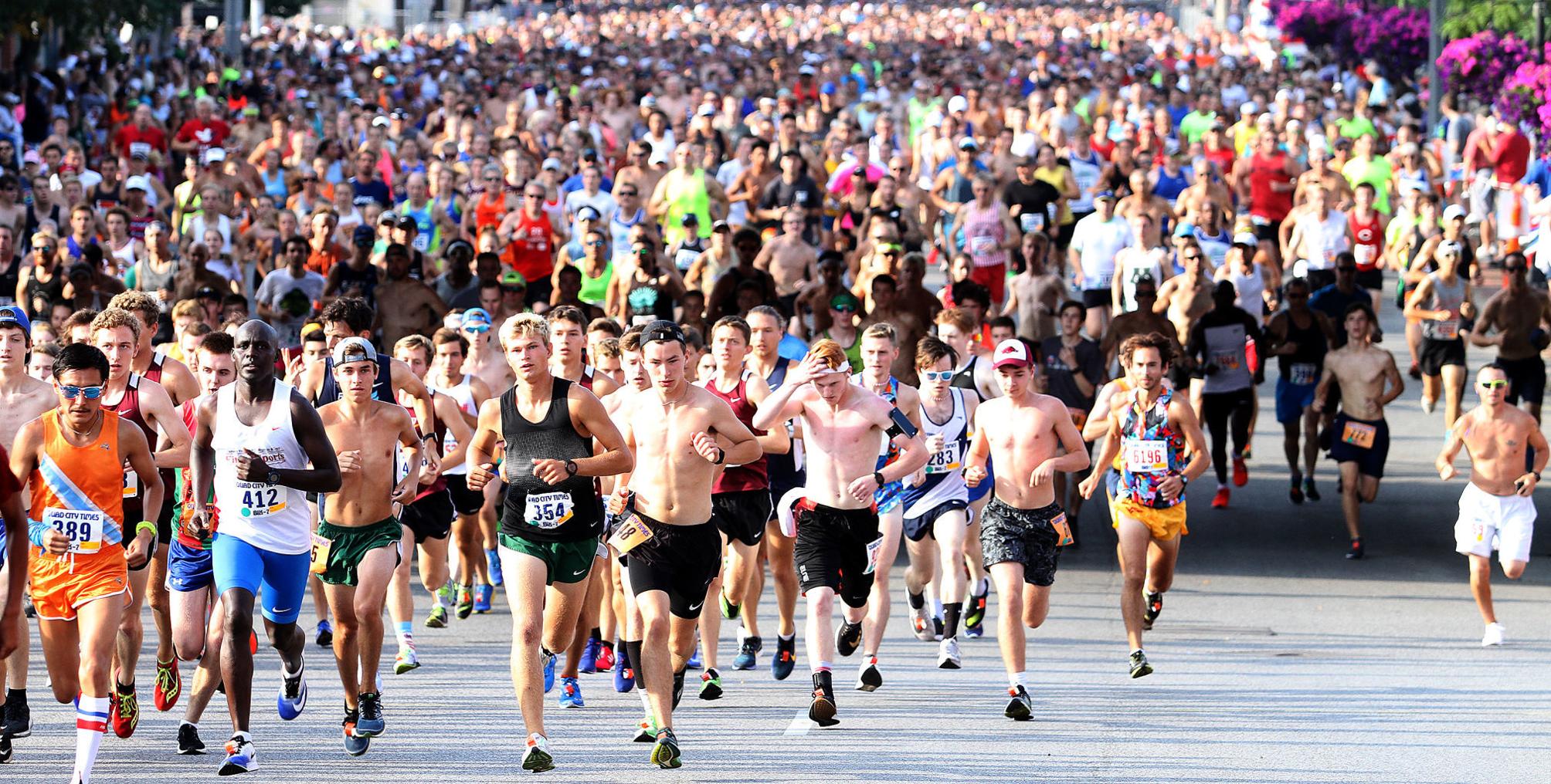 QuadCity Times Bix 7 By accident, 10yearold runs full Bix 7 race