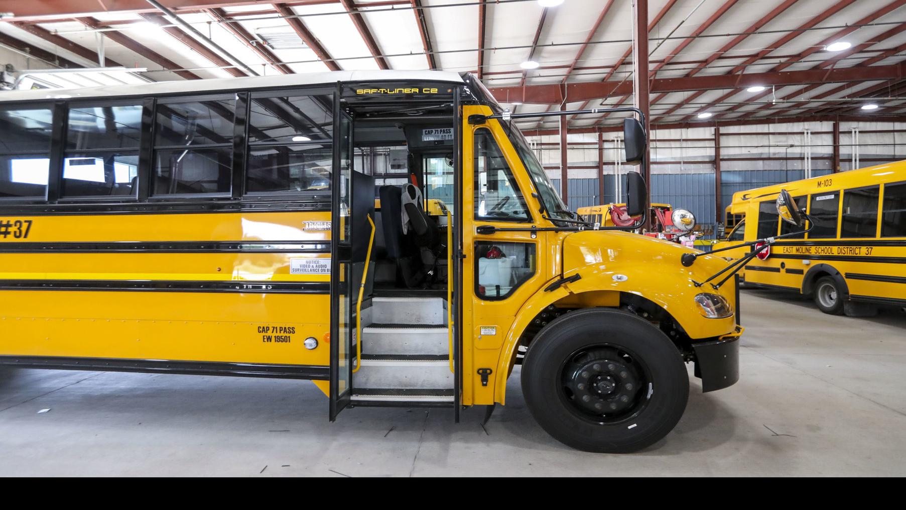 seat belts on school buses anytime soon