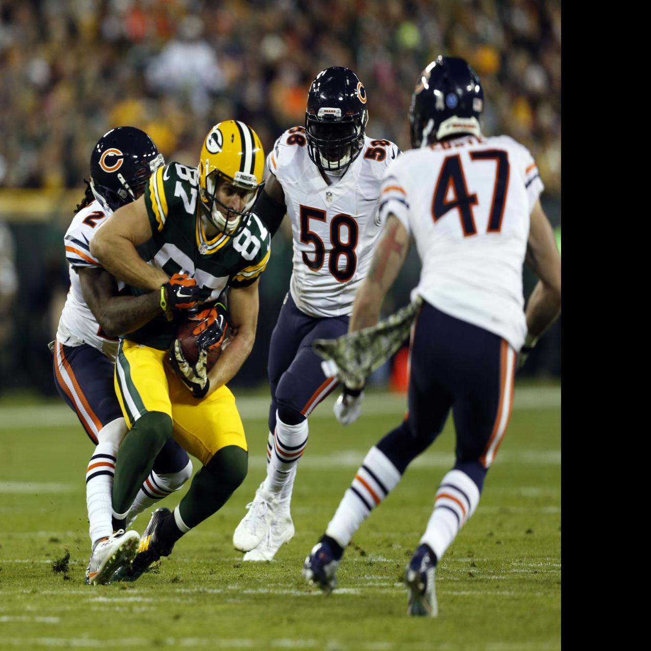 Packers Rout Bears 55 14 Qconline Com