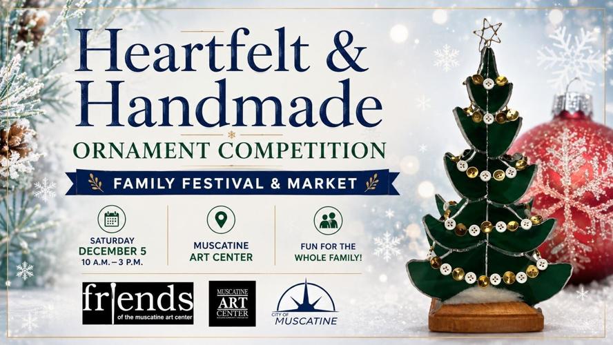 Annual Ornament competition brings seasonal creativity to Muscatine