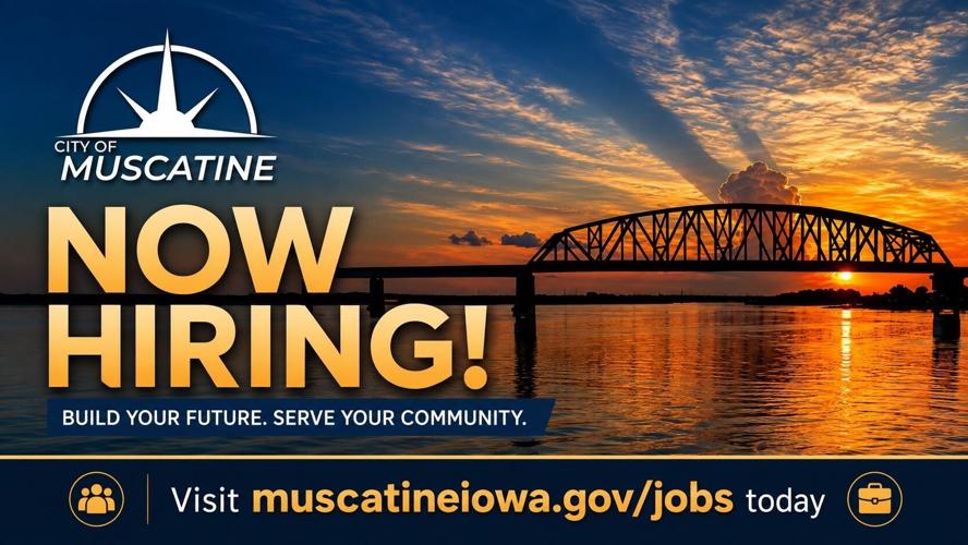 Find your next opportunity with the City of Muscatine