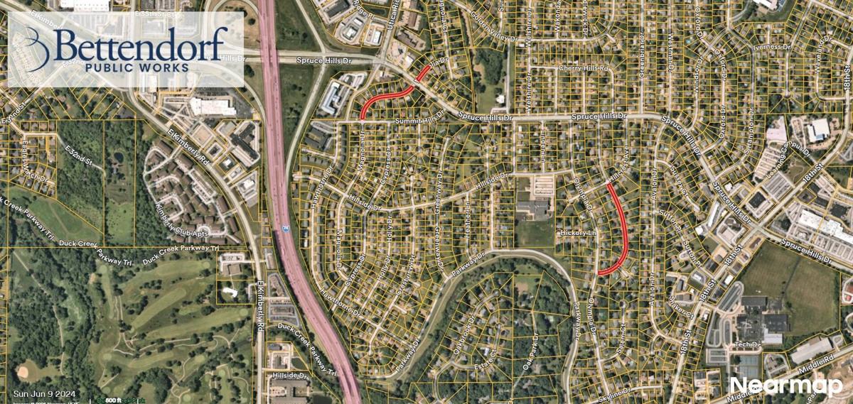 City of Bettendorf's 2026 Street Resurfacing Program Progresses to Next Location on Wednesday, August 5