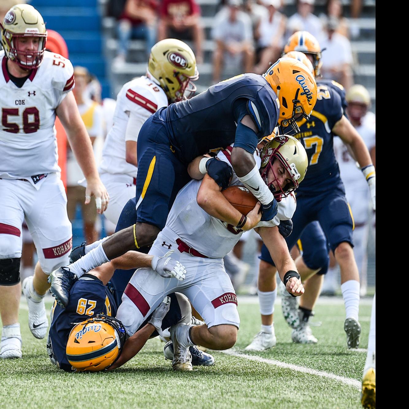 Augustana Lands Seven On All Cciw Football Team Football