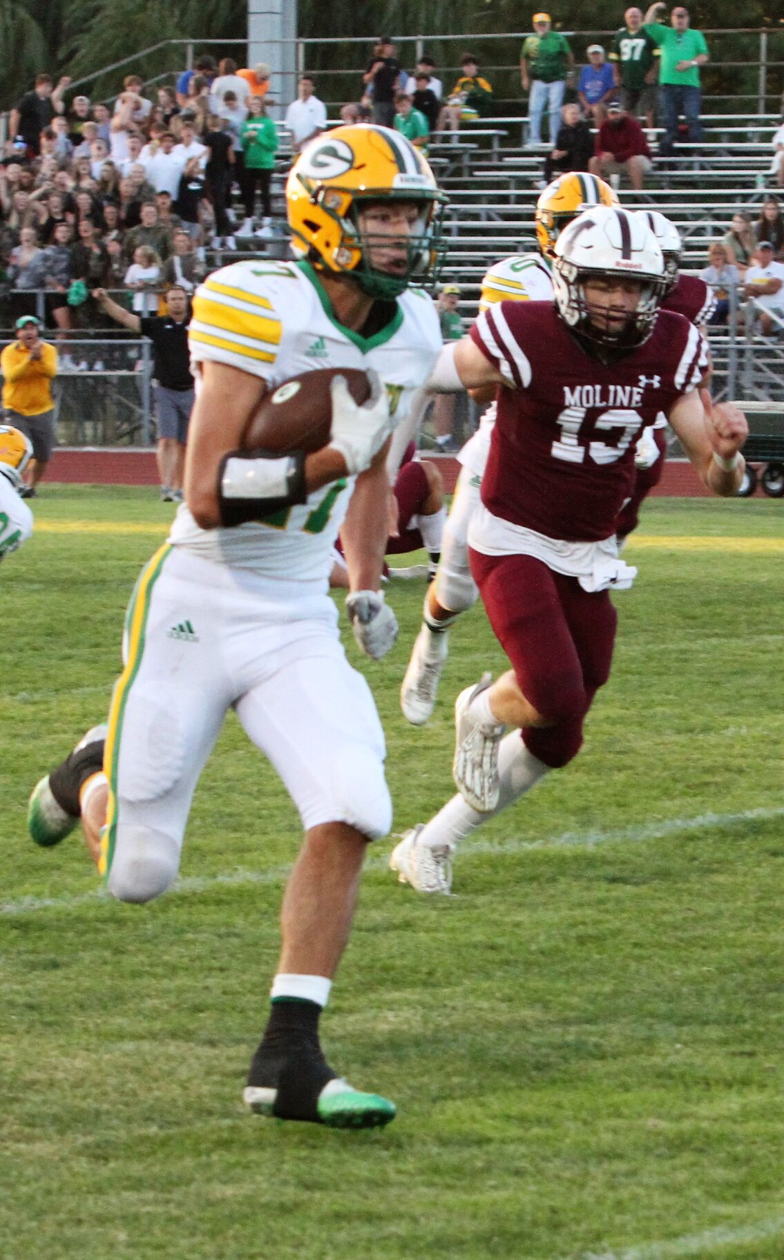 Rock Island-Moline football games to start early tonight