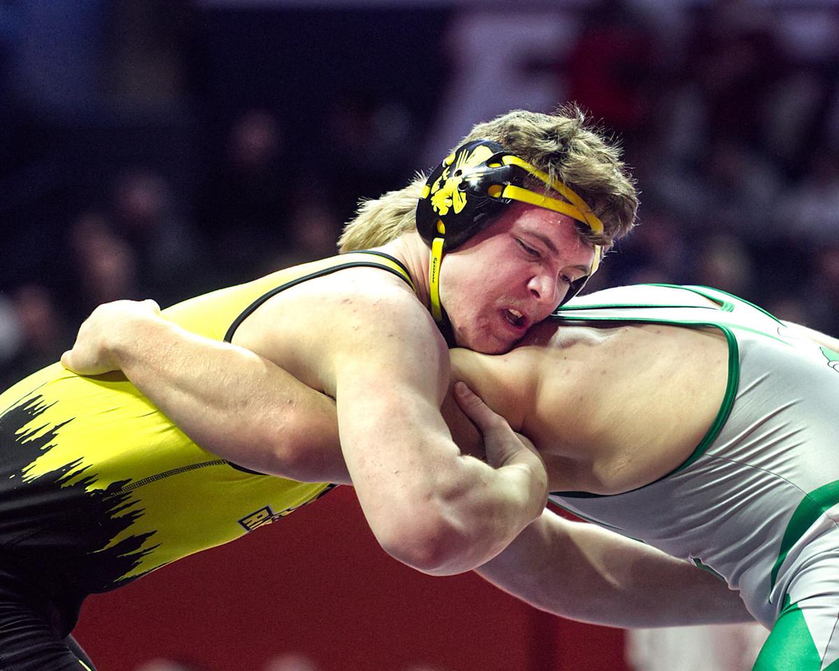 Bryan Caves Riverdale Wrestling 1a State Semis Qconline Com