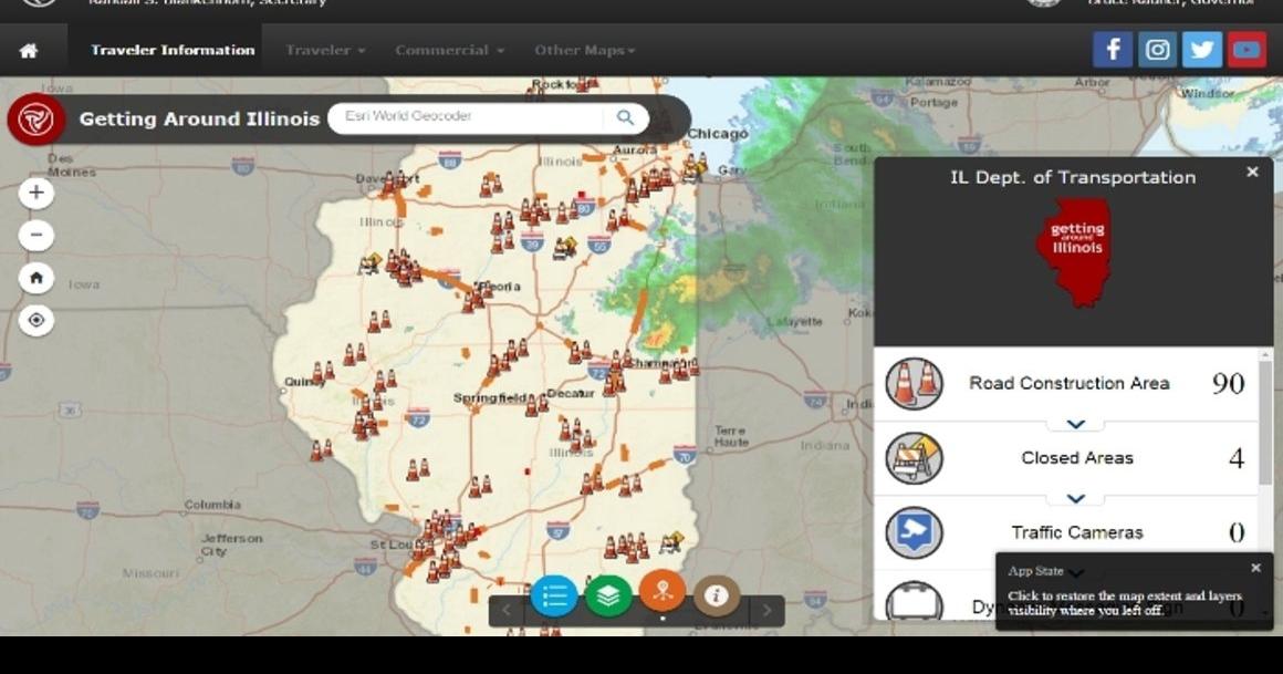 Revamped IDOT site offers timely road conditions