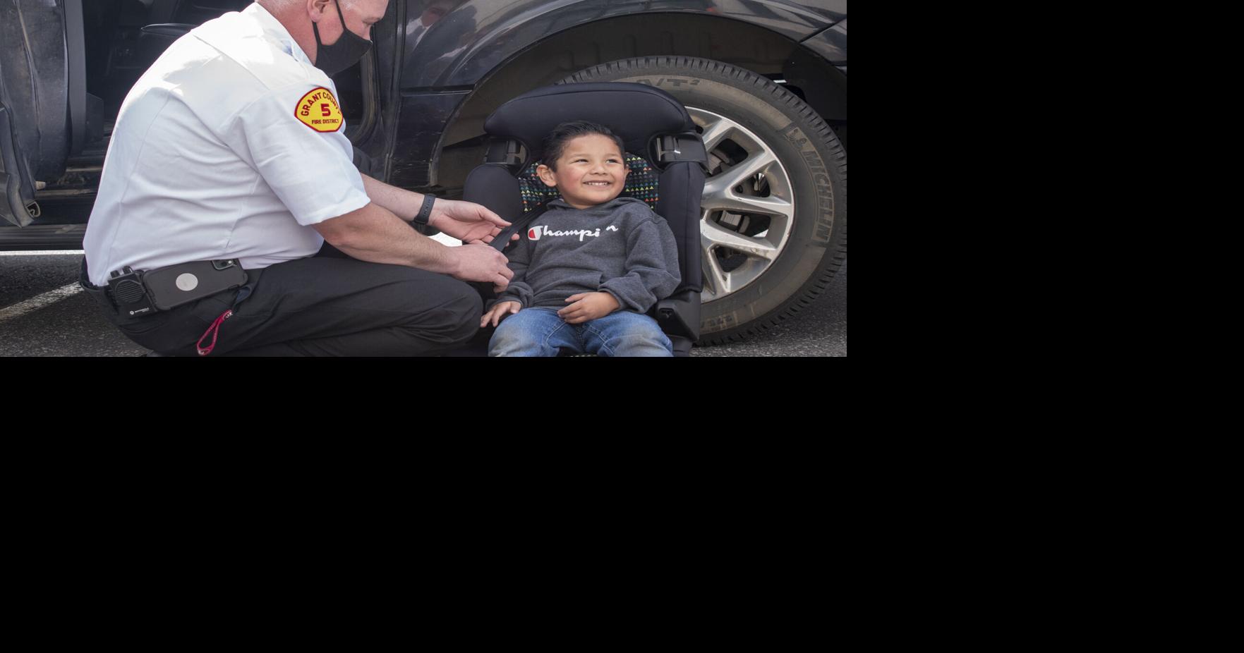 Quincy car seat event helps 56 kids stay safe News