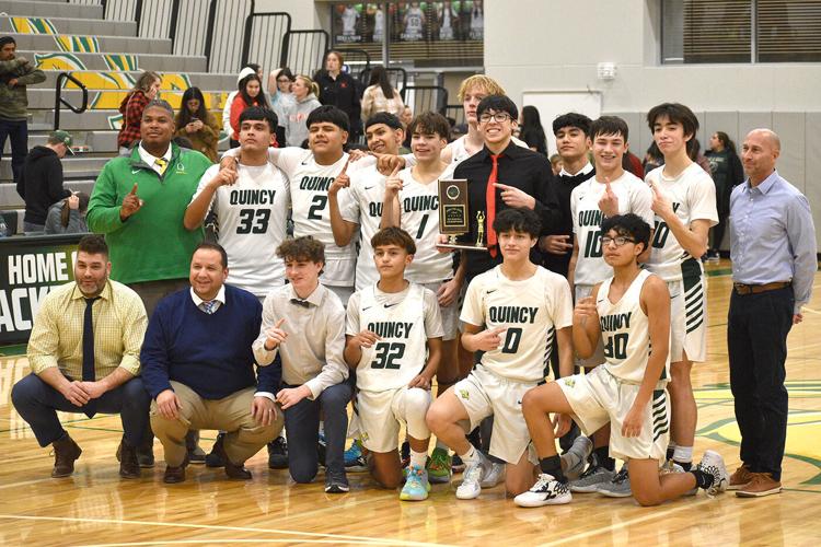 League champion Quincy prepares for district basketball showdown