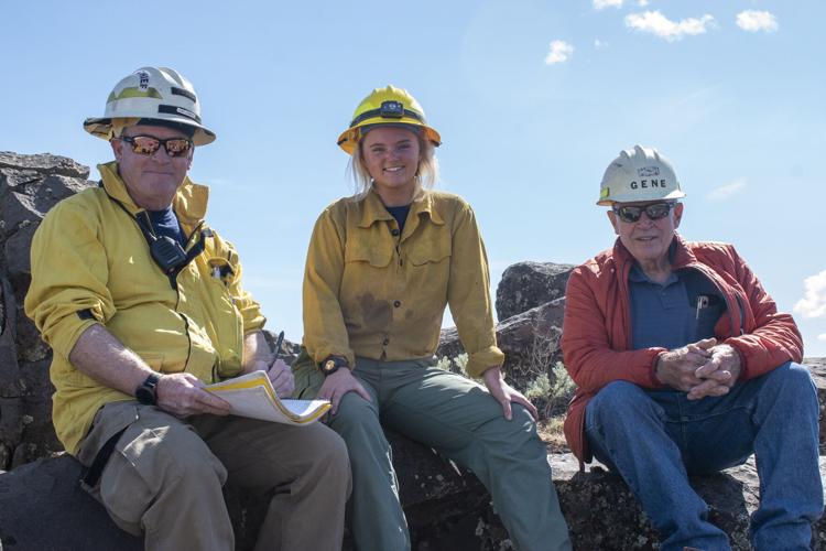 GCFD3 establishes air transport landing zones at Frenchman Coulee area