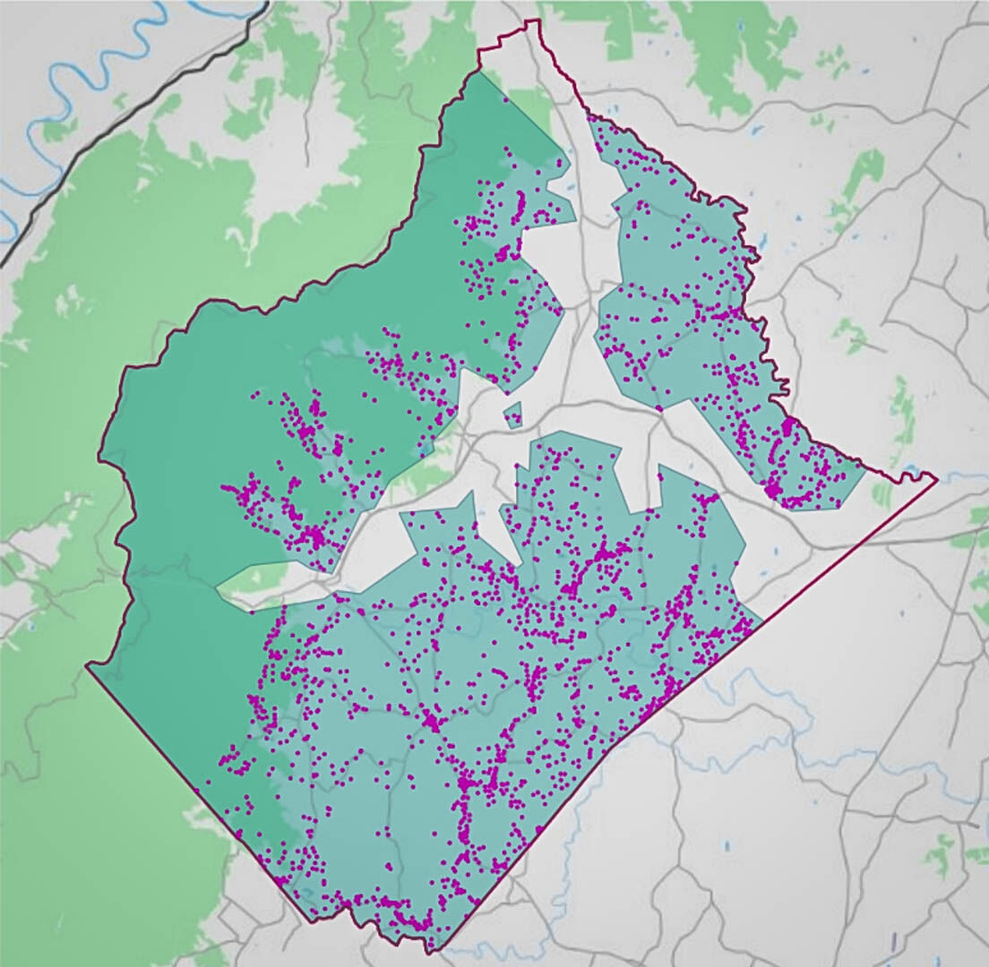 Rappahannock County Zoning Map With Rappahannock Nearly Locked Into Broadband Deal, Some Remain Skeptical  | Broadband | Rappnews.com