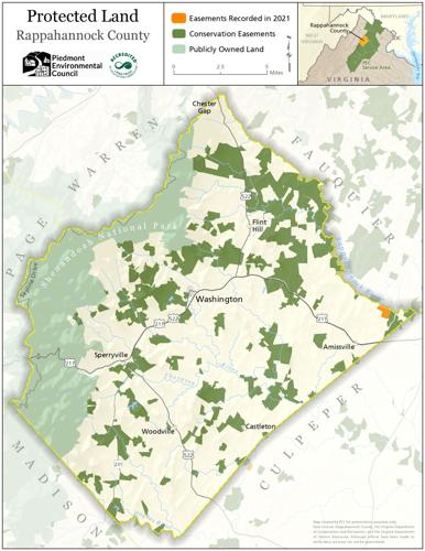 Rappahannock County Zoning Map Nearly 150 Acres Of Rappahannock Land Placed Under Conservation Easement In  2021 | Environment | Rappnews.com