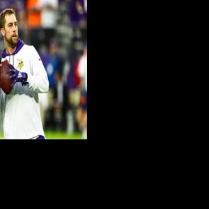 Nov 17, 2019; Minneapolis, MN, USA; Minnesota Vikings wide receiver Adam Thielen (19) participates in warm-ups before the start of a game against the Denver Broncos at U.S. Bank Stadium. Mandatory Credit: David Berding-USA TODAY Sports