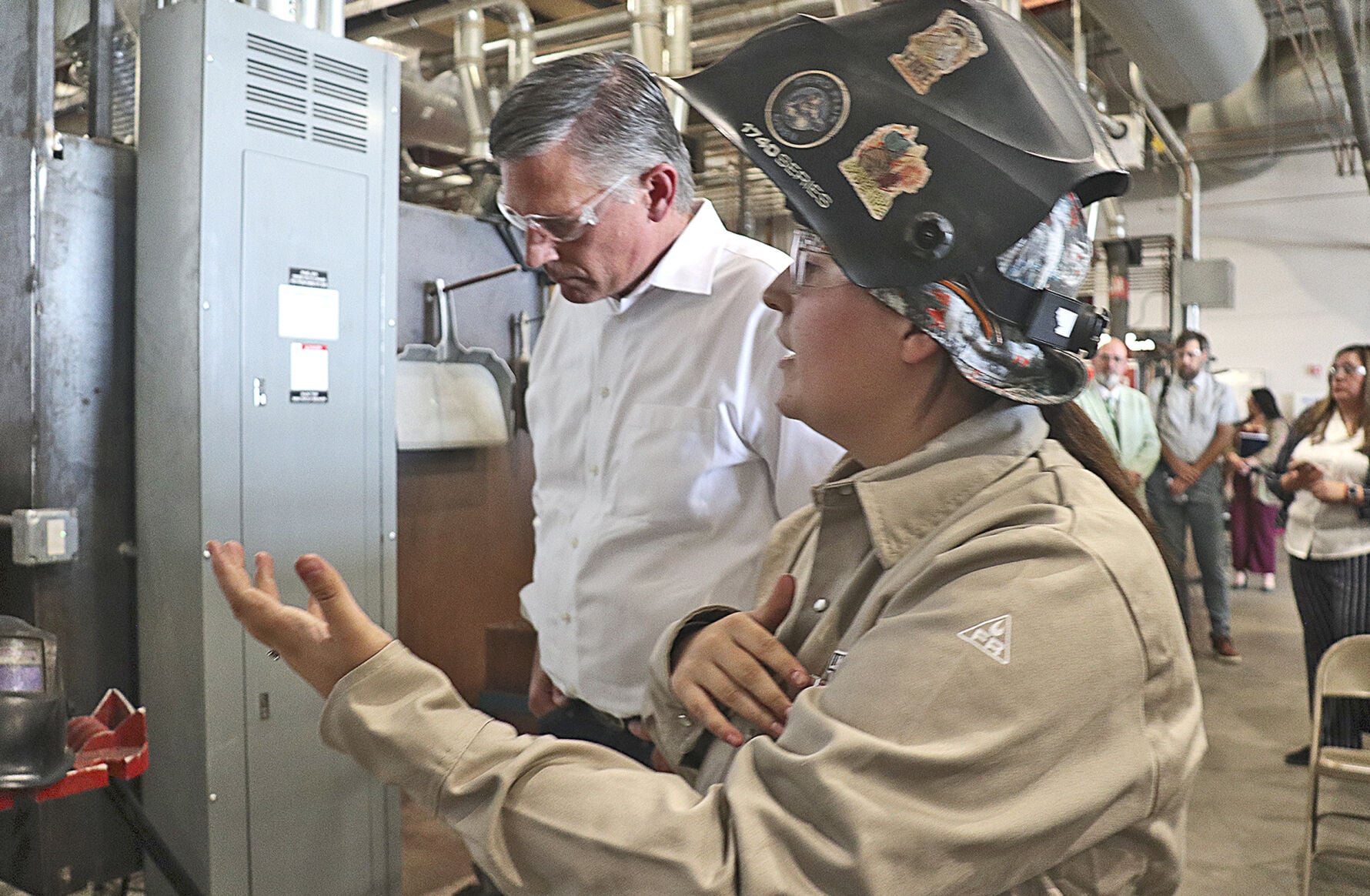 Sen. Heinrich tours local education sites