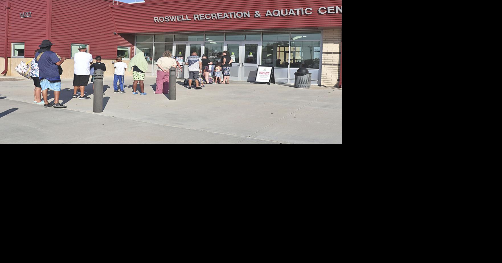 National Night Out, free swim line