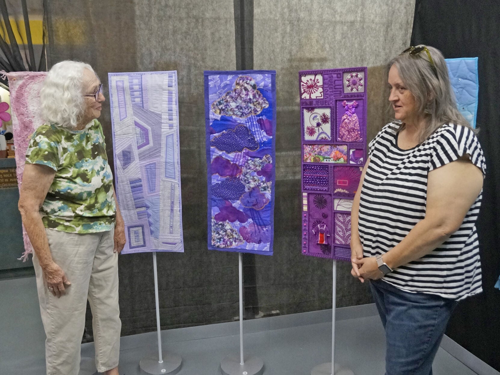 Quilters present block party
