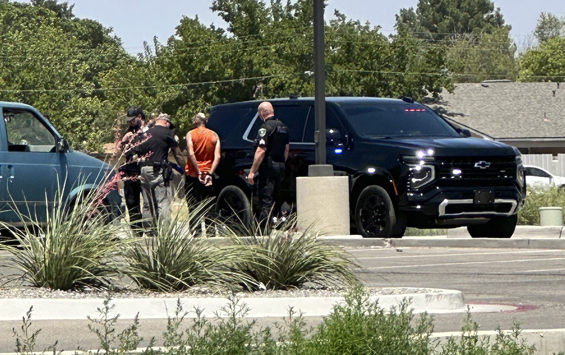 Rapid police response ended in detainment