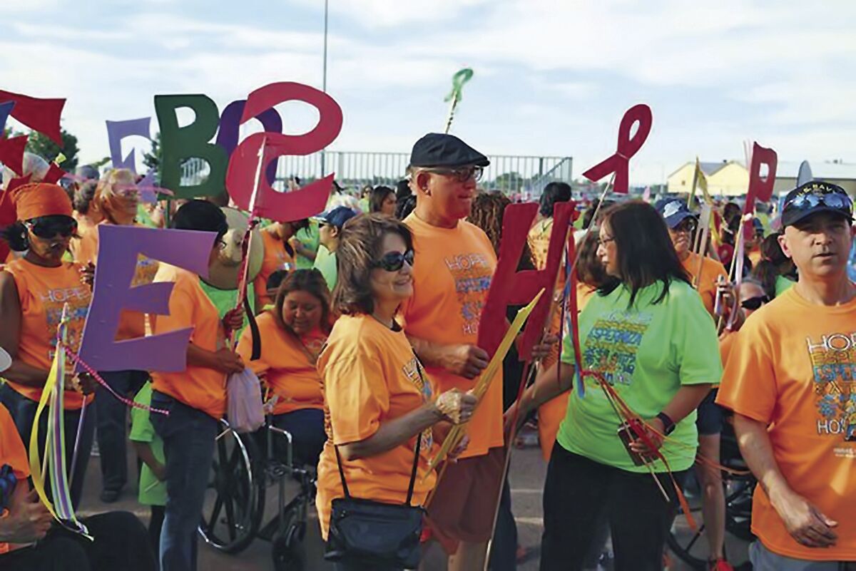 Walking for hope and a cure