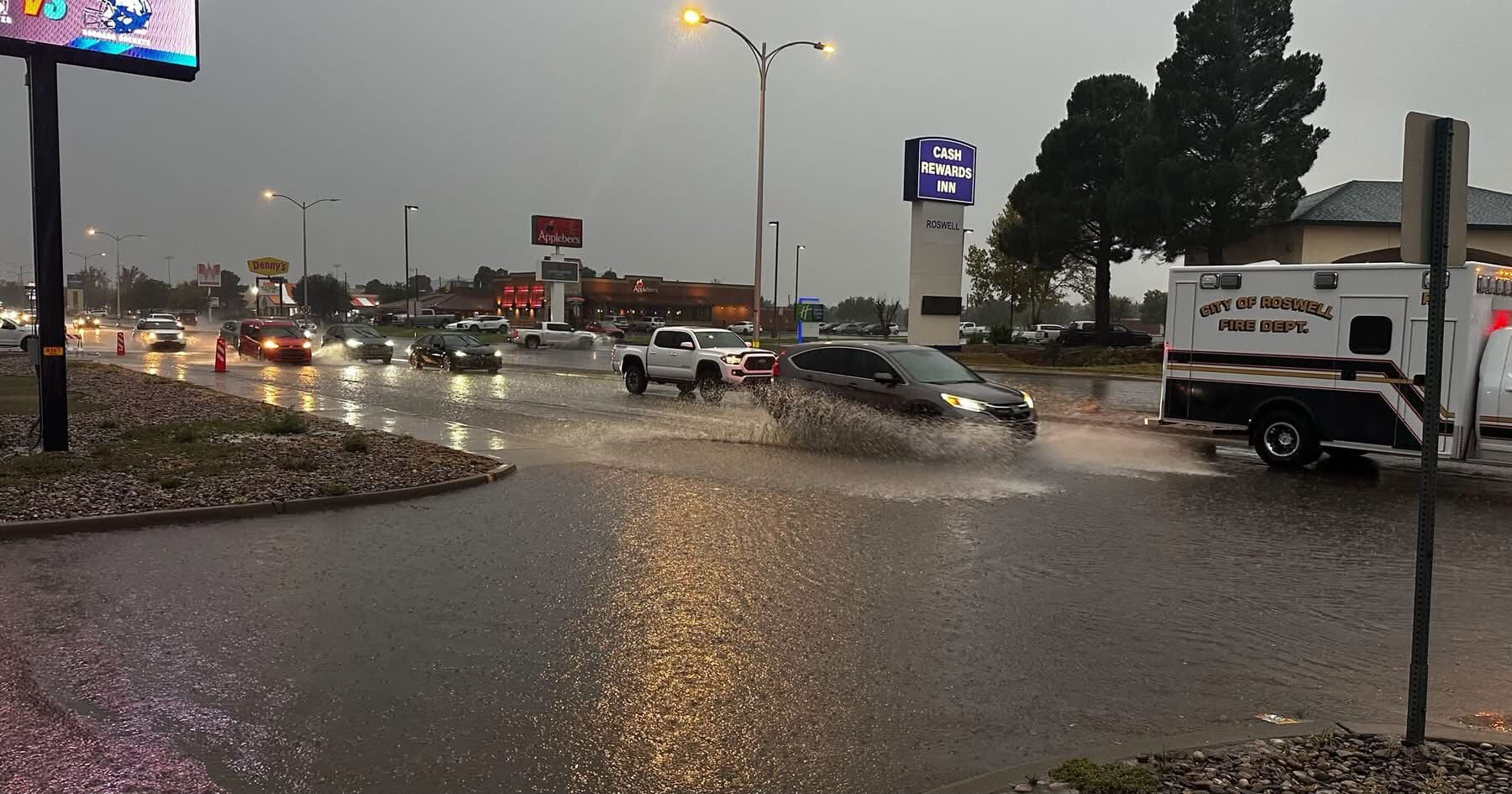 Flash flood warning