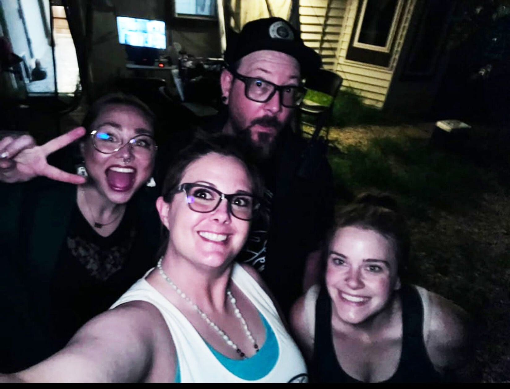 Ghost hunting with Meg