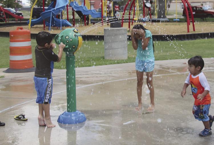 Opening countdown begins for splash pads Photo